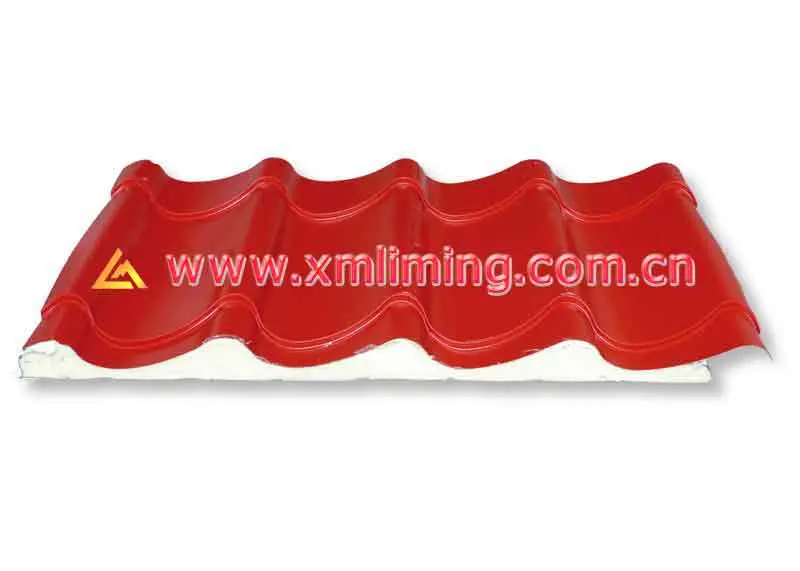 Basic Customization New Customized Factory Price Yx830 PU PIR Rockwool Metal Insulated EPS Sandwich Panel Machine with ISO90001/CE