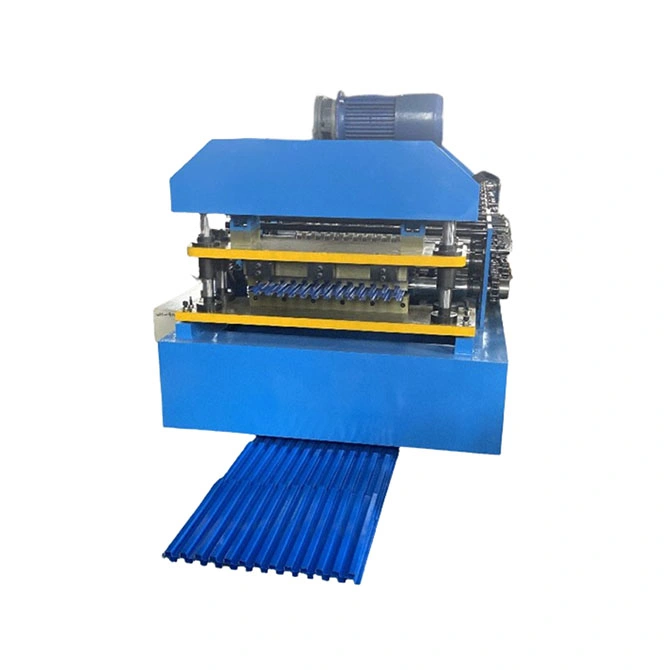 Galvanized Roll Shutter Door Slat Channel Cold Roll Making Machinery Fly Saw Metal Shutter Door Frame Rolling Forming Machines