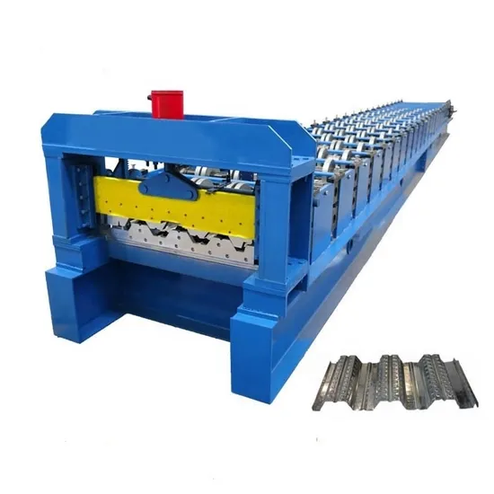 Metal Floor Decking Roll Former /Steel Decking Floor Sheets Machines /Decking Sheets Machine for Construction Roll Forming Machine with ISO
