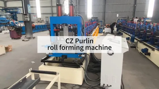 China Direct Factory CZ Channel Purlin Machine