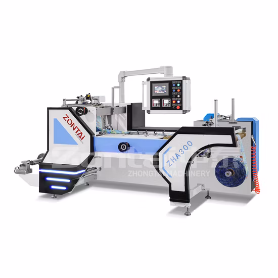 Shrink Label Glue Sealing Machine, Sleeve Seaming Machine for PVC, Pet, PETG Film (ZHA-300)