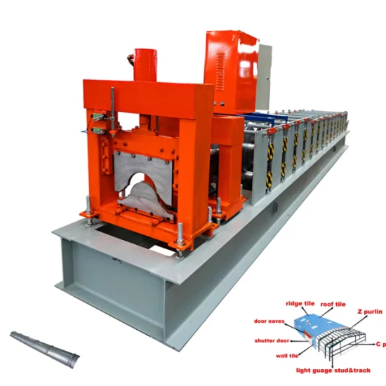 Xinnuo 312 자동 리지 금속 지붕 시트 롤링 기계 및 스탠딩 솔기 금속 지붕