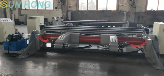 고속 종이 절단 및 되감기 기계