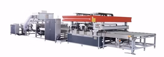 가장자리 처리, 베벨링, 드릴링, 세척, 샌드블라스팅, CNC, 템퍼링 오븐을 갖춘 유리 접는 기계